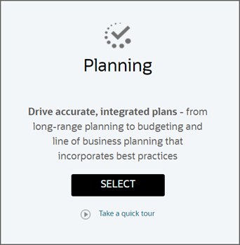 Planning business process